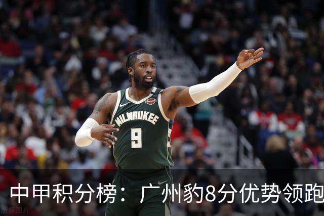 中甲积分榜：广州豹8分优势领跑，深圳青年人领先第三4分
