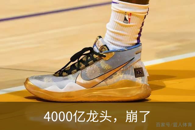4000亿龙头，崩了